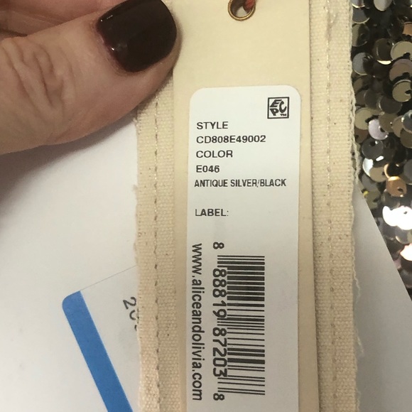 AO.LA by Alice and Olivia Danica Top NWT - Picture 5 of 7